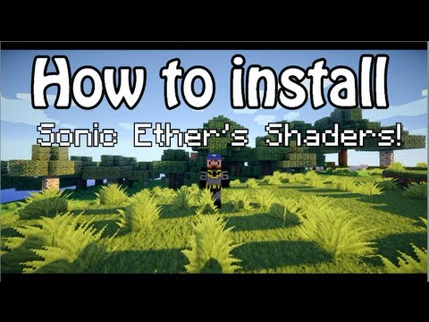 Minecraft- How to install Sonic Ethers 1.4.7 (chickenshitprod1 upload)