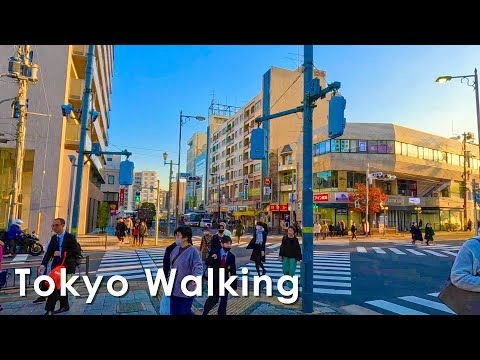 Walking tour in Toyoda Hino City Tokyo Japan 4K