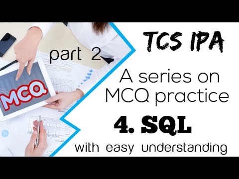 TCS Xplore 2023 ( iON proctored Assessment ) - MCQ on SQL part 2 clear concept#tcs #tcsxplore #tcs