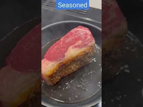 Seasoned and Rendering the fat by tasty food  #tastyfood #tasty #food #season #meat