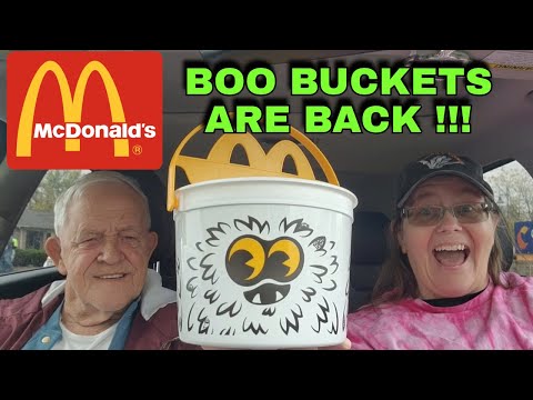 Boo Buckets are back at McDonald's Halloween 2024 #mcdonalds #mcd #happymeal #foodreview #fastfood