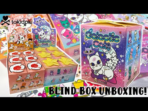 Let's Open New tokidoki GALACTIC CATS Blind Box Series! SUSHI UNICORNOS AND LIMITED EDITIONS!