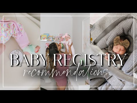 Baby Registry Must-Haves | Recommendations From a Mom of Three!!