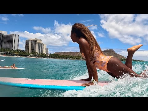 Surfing Queens (July 7, 2023) POV  4K