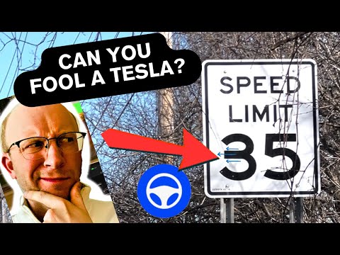 Tesla 35mph Can it be Fooled and Hacked?