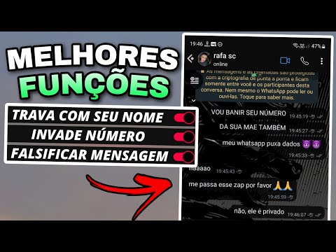 🔥 BANE NÚMERO!! MELHOR WHATSAPP IMUNE (puxa dados) com BOT e MUITO MAIS!! | Tsunami Project - I