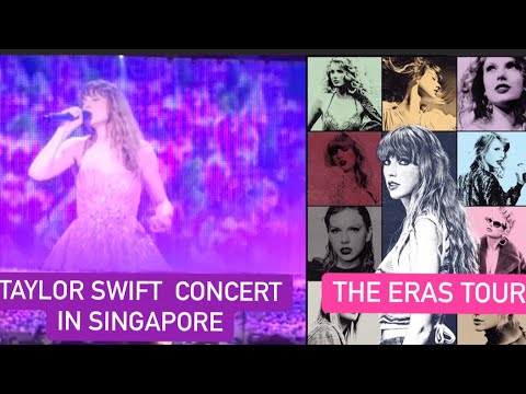 SiNGAPORE: TAYLOR SWIFT THE ERAS TOUR   (March 4, 2024)  #taylorswift #theerastour #concert #sg