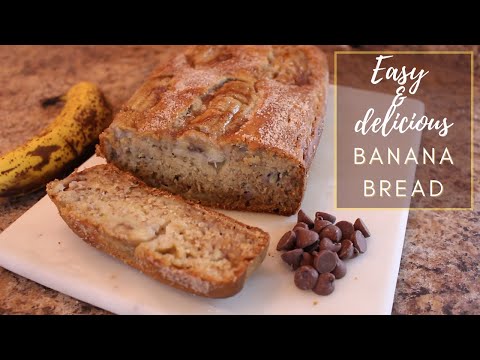 Easy, Moist Banana Bread Recipe