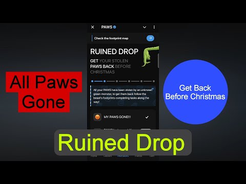 Paws New Update Ruined Drop | Paws New Mystery Quest | Paws New Update Today | Paws Airdrop Update