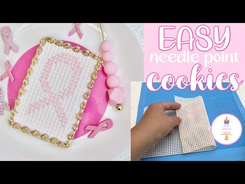 Cross Stitch Cookies Step by Step