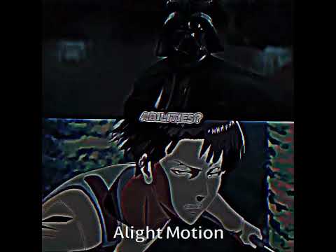 Darth Vader (Star Wars) vs Levi Ackerman (Attack On Titan) #anime #starwars #attackontitan #vsedit