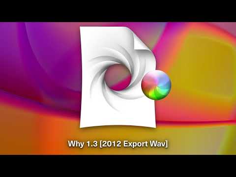 Flume - Why 1.3 [2012 Export Wav]