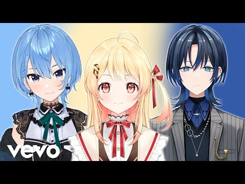 【Hololive Remix】星街すいせい x 火威青＆音乃瀬奏 (トリコロージュ x Fake face dance music)【ホロライブ/星街すいせい/火威青/音乃瀬奏】