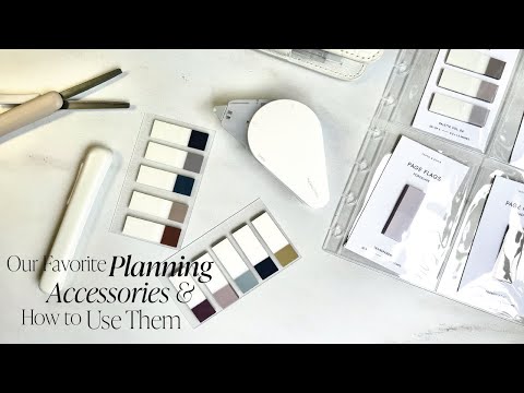 Our Favorite Planning Accessories & How to Use Them | Cloth & Paper