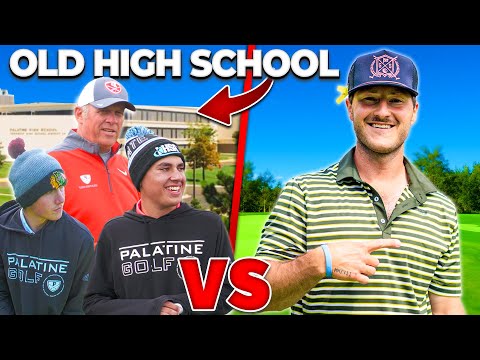 I played a match against my old High School golf team