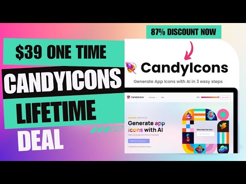 🔷💥🔷CandyIcons Lifetime Deal | Secret to Designing Perfect App Icons |$39 Lifetime Deal | 87% Now