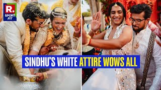 PV Sindhu Steals Hearts With Stunning And Unique Look For Haldi Ceremony