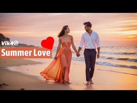 Vik4S - Summer Love - Chill Vibes Music Video | Romantic Beach Scenes & Sunset Moments 🌴