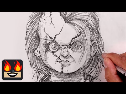 How To Draw Chucky | Sketch Tutorial