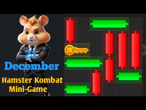 21 December Hamster Kombat Daily Mini Game Puzzle Solved Today | hamster kombat mini game