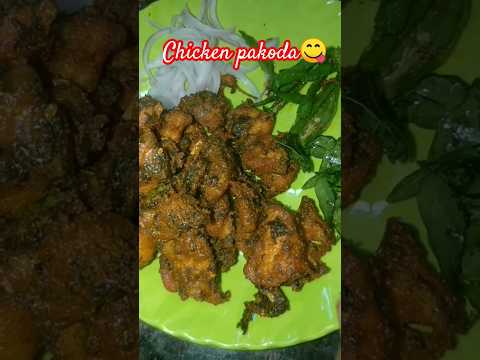 Sunday special 😋#food#chickenpakoda#sundayspecial#sridevithoughts