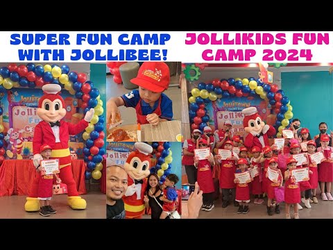 JOLLIBEE's JOLLIKIDS FUN CAMP 2024 PART 2 | SUPER FUN CAMP AND BONDING WITH JOLLIBEE!