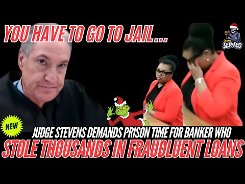 Judge Demands Jail Time For Banker Guilty Of Fraudulent Loans Scam & Stealing Thousands | NEW | 4K