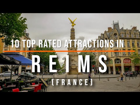 10 Top Rated Attractions in Reims, France | Travel Video | Travel Guide | SKY Travel