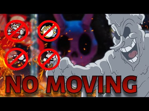 Can I beat the Cuphead DLC WITHOUT MOVING? (No Running, No Dashing, No Rolling)