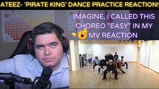 ATEEZ(에이티즈) - '해적왕(Pirate King)' Dance Practice REACTION!