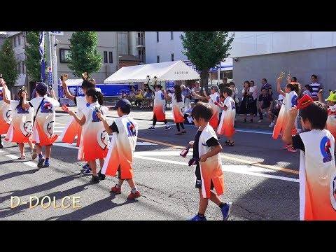 【鶴舞お祭り連】坂戸・夏よさこい #13 2018/8/18 よさこい祭り