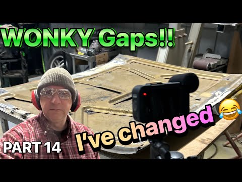 Getting FUSSY(?!) with panel gaps on the Galant! - Galant hardtop build EP 14