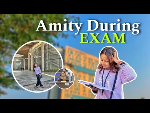 AMITY DURING EXAMS… | MBA STUDENT - Amity Kolkata | #vlog | Mansi Gupta | MG446