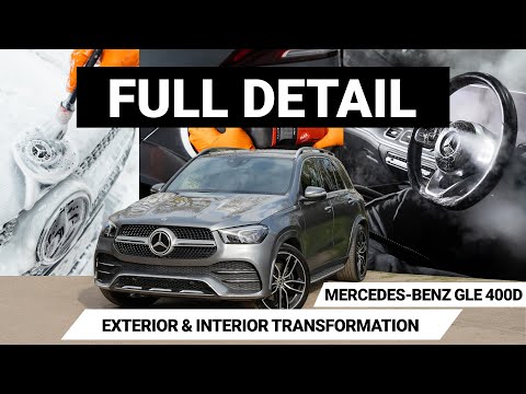 Mercedes-Benz GLE 400d Full Detailing: Ultimate Exterior & Interior Transformation + Ceramic Coating