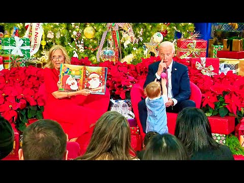 President Biden SURPRISES Kids at Children's National Hospital!