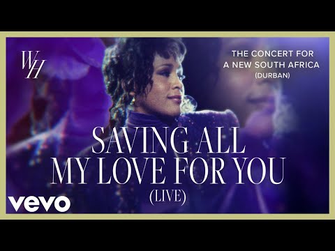 Whitney Houston - Saving All My Love for You (The Concert for a New South Africa (Durban) - LIVE)