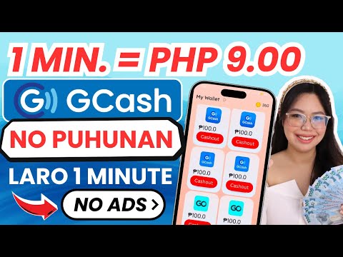 ₱9.00 = 1 MINUTE | FREE GCASH | LARO LANG 1 MINUTE | NO ADS | LEGIT WALANG PUHUNAN