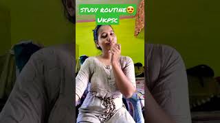 Ukpsc study routine @bhawinipandey bhaw #ukpsc #studyshorts #patwari #lekhpal #uttarakhand