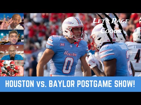 Let's Rage Coogs: Houston Cougars football vs. Baylor postgame show!