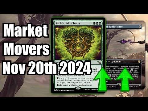 MTG Market Movers - Nov 20th 2024 - Pioneer & Commander Cards Rise! Archdruid's Charm!