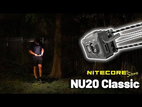 The Perfect Featherweight Headlamp For Outdoor Adventures | Nitecore NU20 Classic