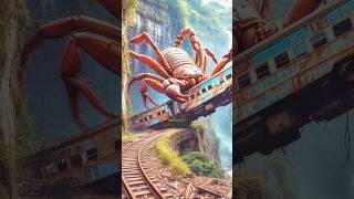 Nature Exploration | Travel Discovery | Train vs Scorpion #shorts #trending #wow