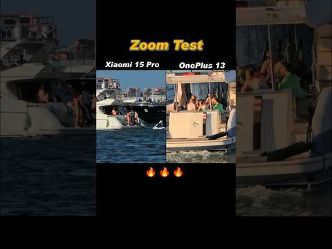 Xiaomi 15 Pro vs OnePlus 13 Zoom Test #shorts #zoomtest