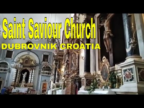 Vlog #1030 Saint Saviour Church  /  Old City Dubrovnik Croatia