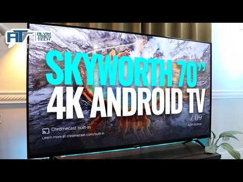 ANLAKI!!! Skyworth 70 inch 4K Android TV Review (70SUD6600) - Specs, Features, Price & PROMO