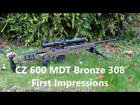 CZ 600 MDT Bronze in 308, First Impressions, Complete starter PRS rifle from CZ