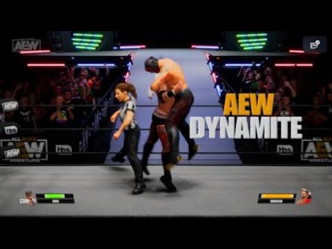 AEW DYNAMITE CHRISTIAN CAGE VS REY FENIX TNT CHAMP!!!!!!!!!!!!