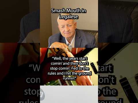 Smash Mouth “All Star” Lyrics in Legalese with Cory Weck