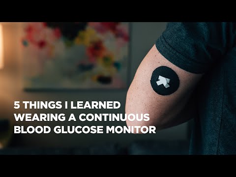 Wearing a Continuous Glucose Monitor CGM as a non-diabetic