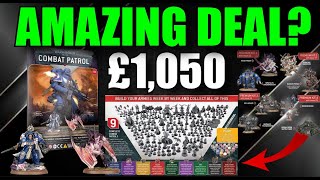 Games Workshop NEW Warhammer 40,000 Combat Patrol Subscription Service... Savings Breakdown #New40k